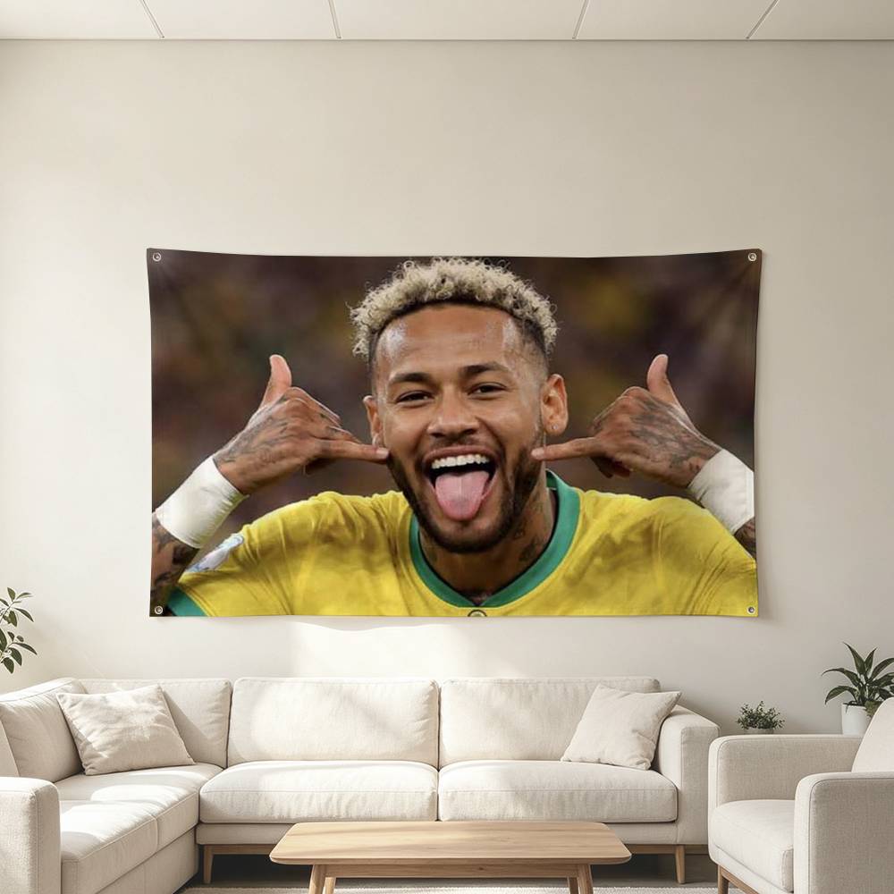 Neymar-R Football Sport-S Flag - Outdoor Sport Club ulasan dan harga