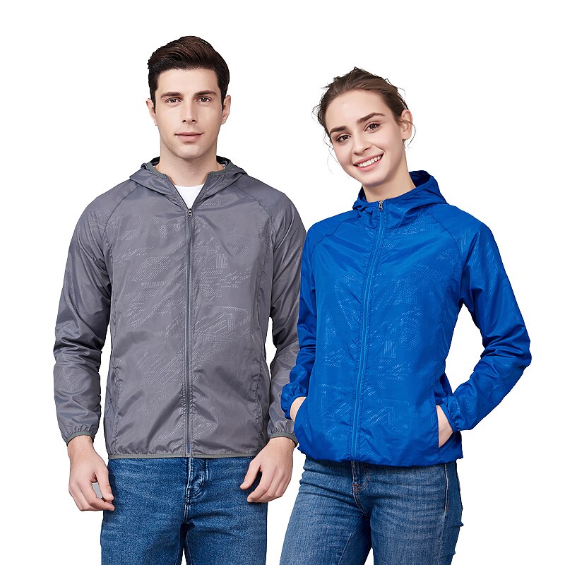 LNGXO Unisex Hiking Jacket Men - Outdoor Sport Windbreaker ulasan dan harga