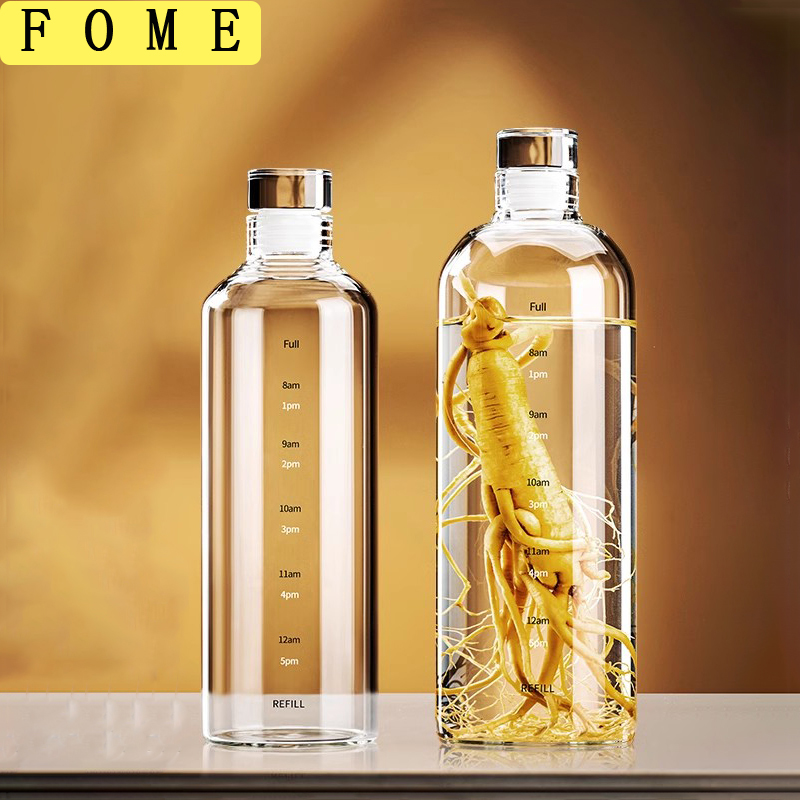 FOME Glass Sport Water Bottle  - Outdoor Sport Glass Water Bottle ulasan dan harga