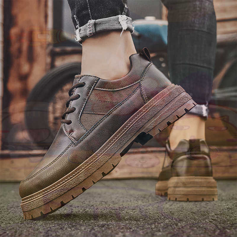Dark Natural Leather Fashion T - Outdoor Sport Climbing Uk ulasan dan harga