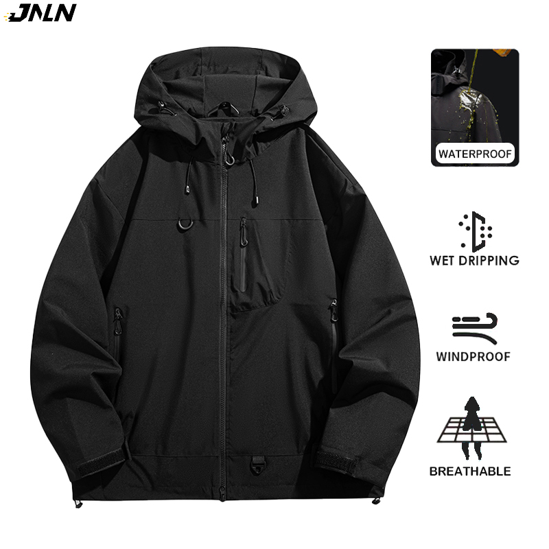 JNLN Unisex Waterproof Windbre - Outdoor Sport Windbreaker ulasan dan harga