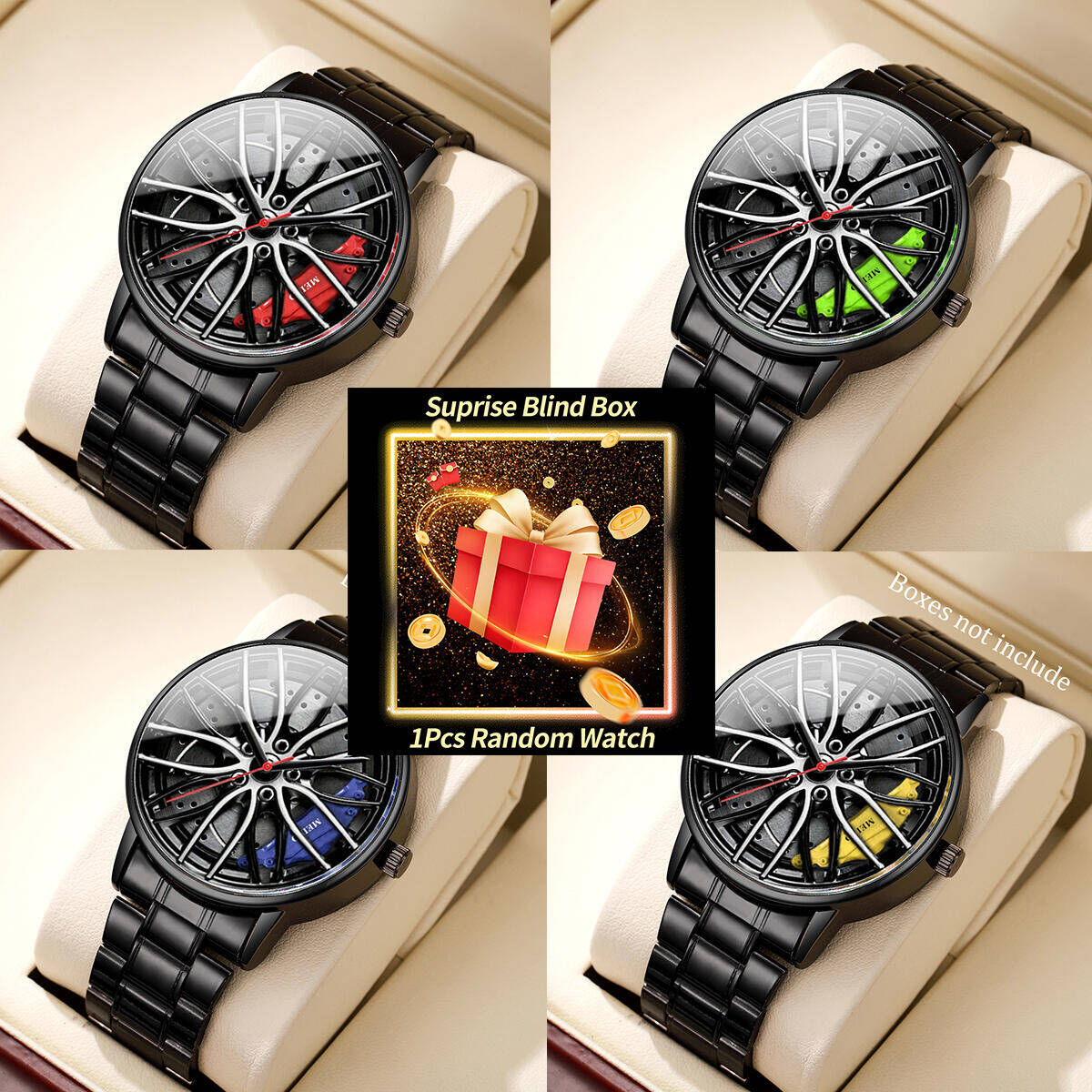 1PC Surprise Mystery Watch Bli - Outdoor Sport Watch ulasan dan harga