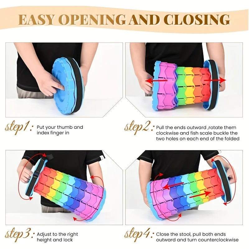 Rainbow Telescopic Camping Sto - Outdoor Sport Chairs ulasan dan harga