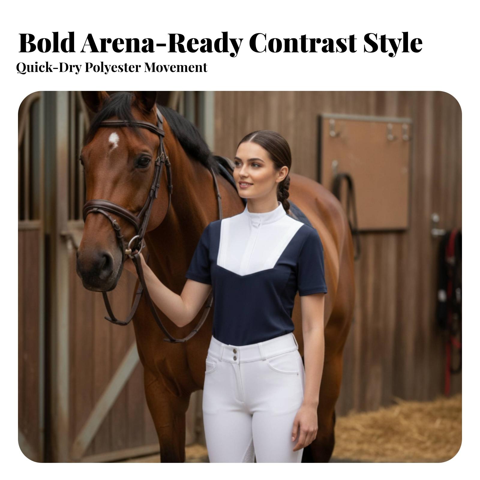 Ladies Lightweight Equestrian  - Polo Shirt Equestrian ulasan dan harga